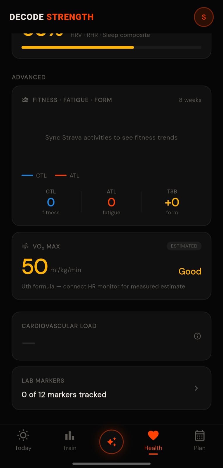 Score and stats