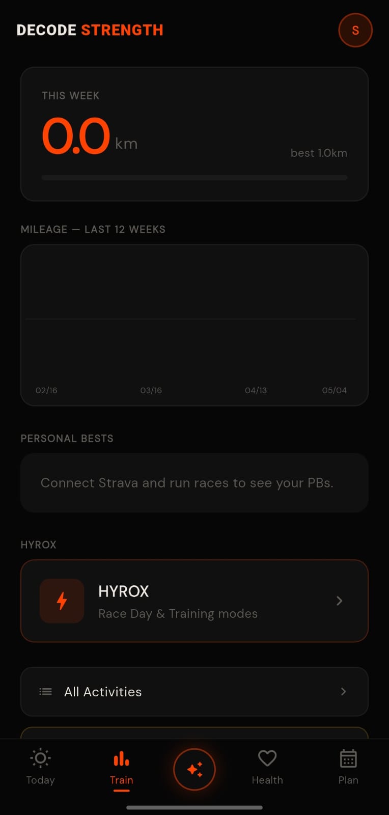 Health screen